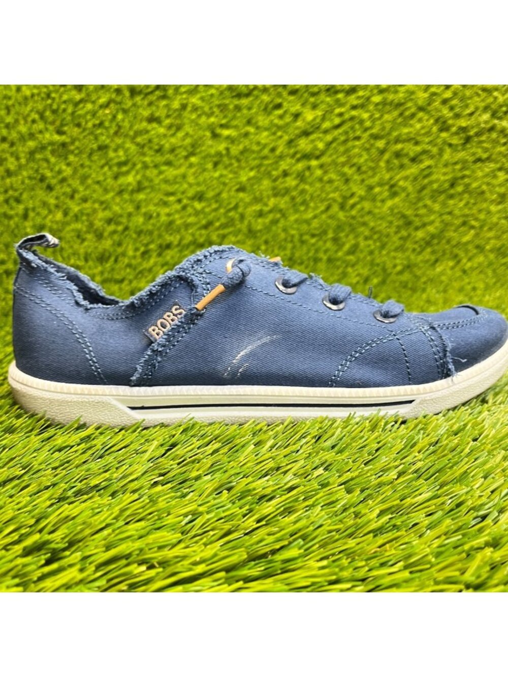 Skechers BOBS B Cute 2.0 Womens Size 6.5 Blue‎ Walking Slip-Ins Shoes Sneakers